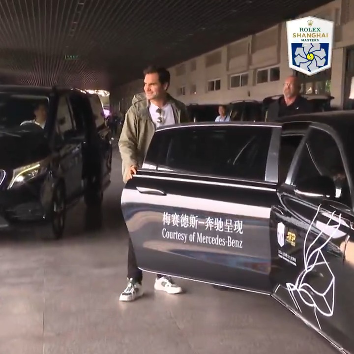 We can't wait to welcome Roger Federer back to Shanghai in one month today ๐ #RolexShanghaiMasters