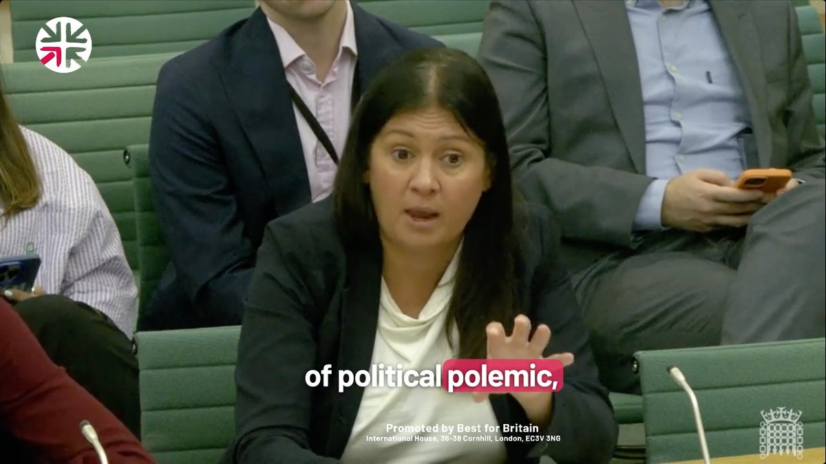 📺 Culture Sec Lisa Nandy: "I've had particular concerns raised with me by parliamentarians about the appearance of Nigel Farage presenting news programmes on GB News." 🇬🇧 "The public have a right to know if what they're seeing is news and is impartial or is not."