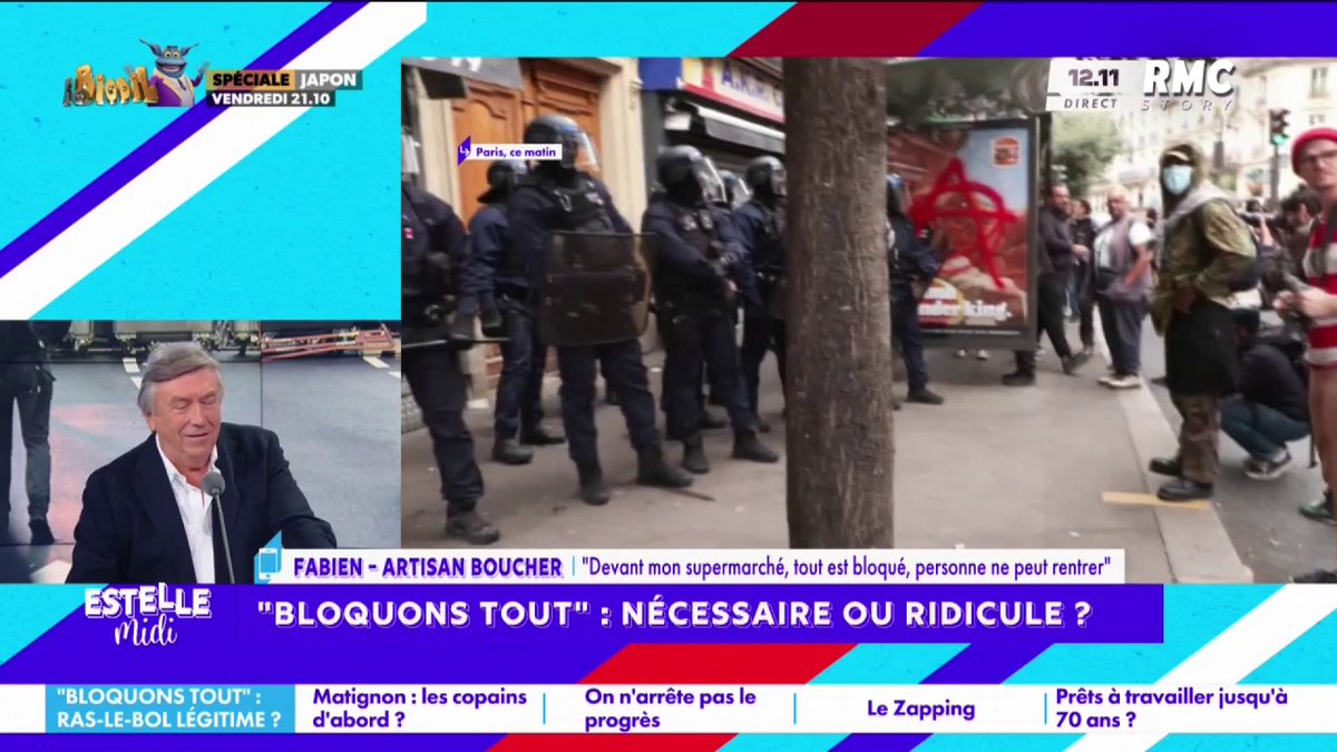 🚫 « Bloquons tout » 📞 Fabien : "Le plus dramatique, c'est qu'ils bloquent les employés qu'ils veulent travailler... C'est lamentable ! Quand je vois le look de ceux au rond-point, en nous bloquant, on va pas avoir de charges eux et ne vont pas avoir de RSA !" #EstelleMidi