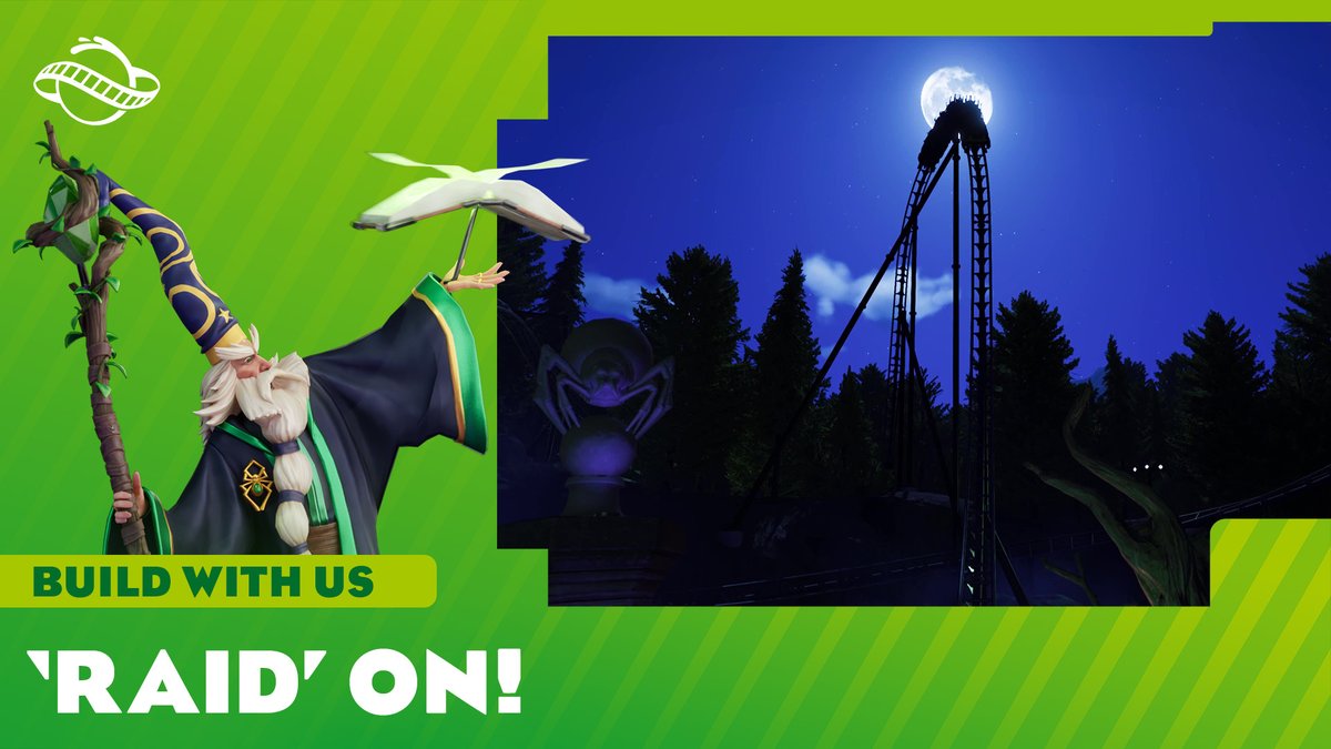 Launch your guests on a twisting, winding journey that will leave them breathless with the Outamax - LSM Raid Coaster! Included in the Sorcery Pack DLC for Planet Coaster 2, available to purchase on September 16th Learn more: