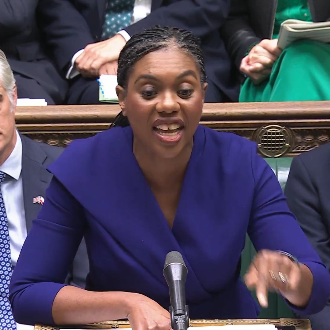 ’The link is his bad decisions, bad judgement and total weakness.’ Conservative leader Kemi Badenoch lays into Keir Starmer's ‘load of waffle’ at PMQs.