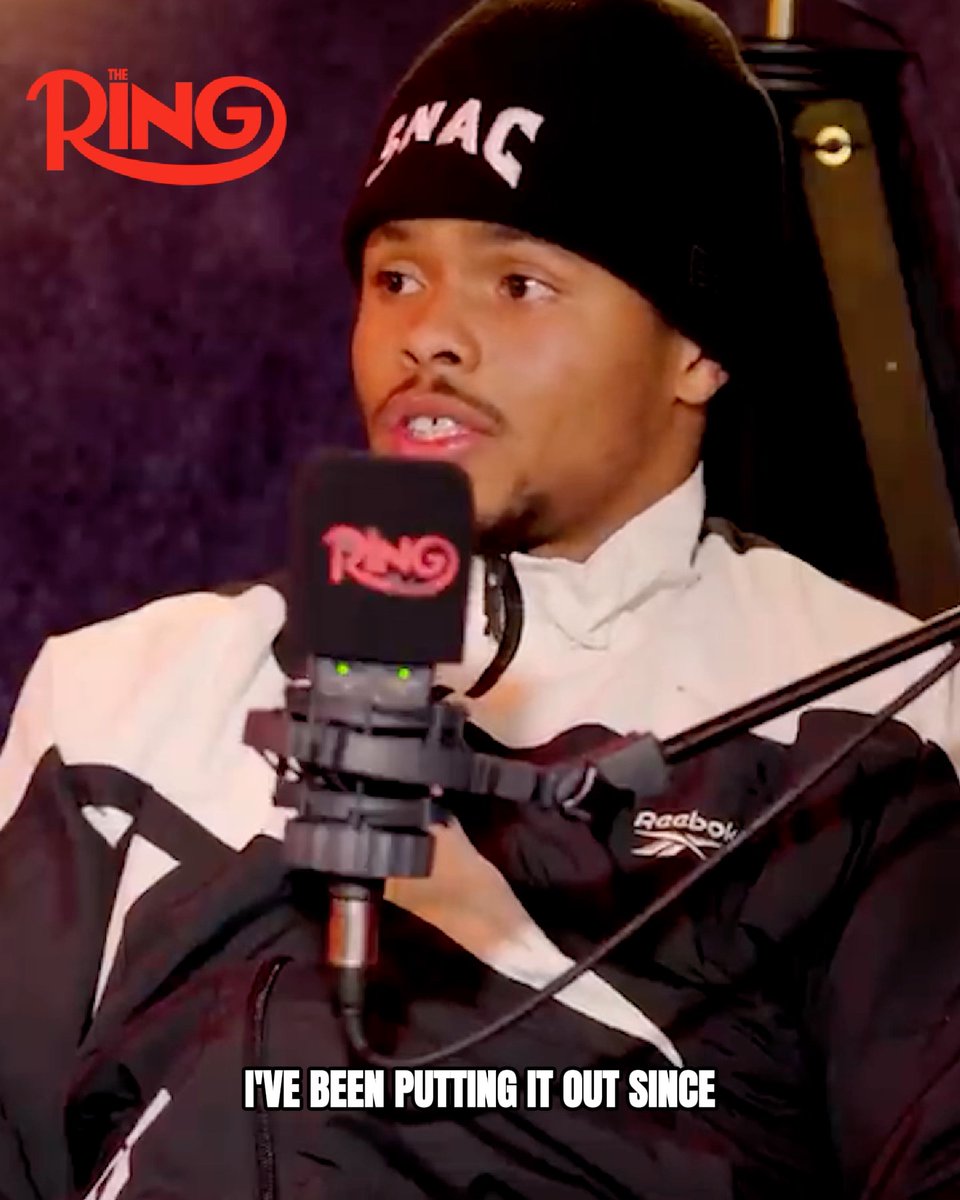Shakur Stevenson tells The Ring that he has been saying Terence Crawford would be Canelo Alvarez ever since the Shawn Porter fight. #CaneloCrawford live on Netflix l #RiyadhSeasonCard | موسم الرياض | Riyadh Season | Sept 13th 🥊