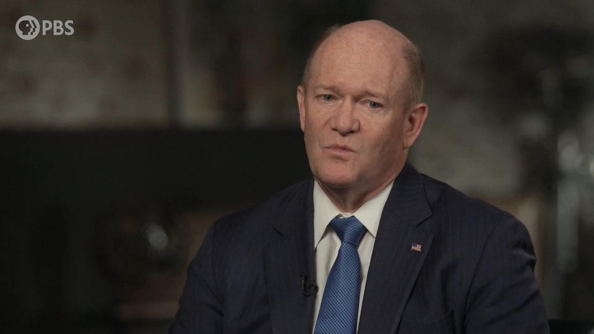 “#AmericaFirst, I think, tells a mistaken story about the history of the last eight decades," says Democratic Sen. Senator Chris Coons. "It says, 'We fought, we won, we are the world leading power.' And it misses the absolutely central role of our allies in every major development."