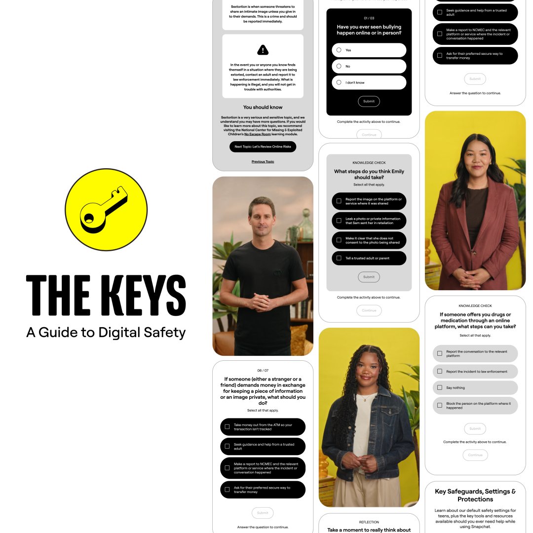 Introducing The Keys: A Guide to Digital Safety 🔑 An interactive course to help teens &amp; families stay safe online—built with Common Sense Media &amp; safety experts. Explore at &amp; learn more:
