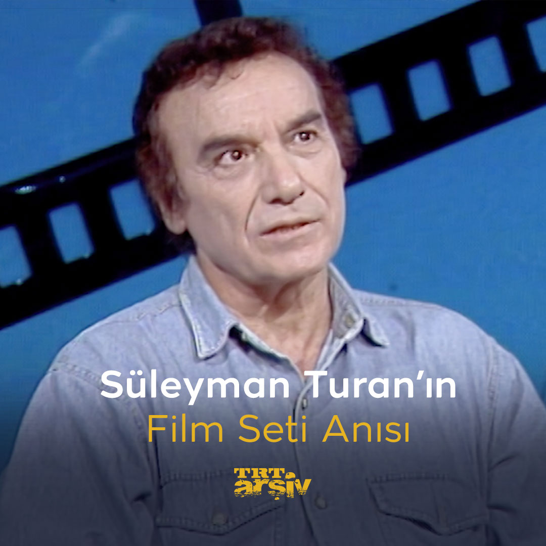Yeşilçam’ın usta oyuncularından #SüleymanTuran 6 yıl önce aramızdan ayrıldı. Değerli sanatçıdan 1996 yılında anlattığı bir set anısını dinliyoruz. 🎞️