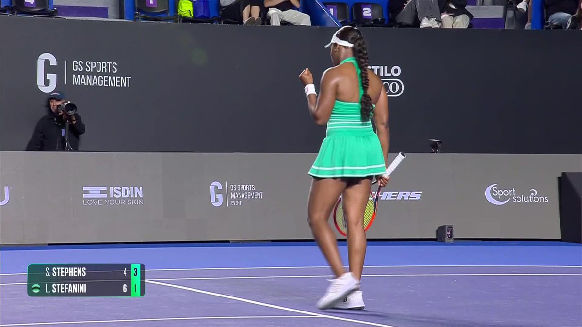 Welcome Back Sloane Stephens!