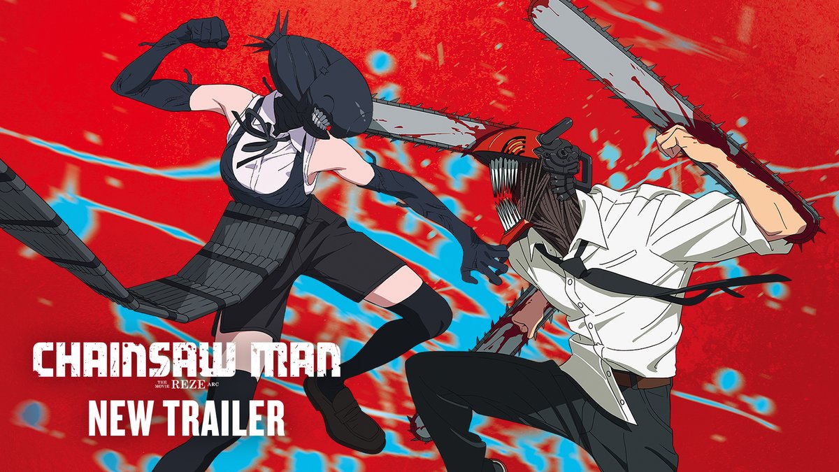 The new trailer for ‘CHAINSAW MAN: THE MOVIE - REZE ARC’ has been released. In theaters on October 24.