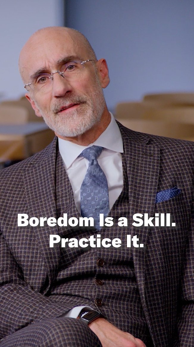 Harvard professor Dr. Arthur Brooks explains why boredom unlocks creativity, and might even protect you from depression. For more insights, explore Arthur's new book, "The Happiness Files":