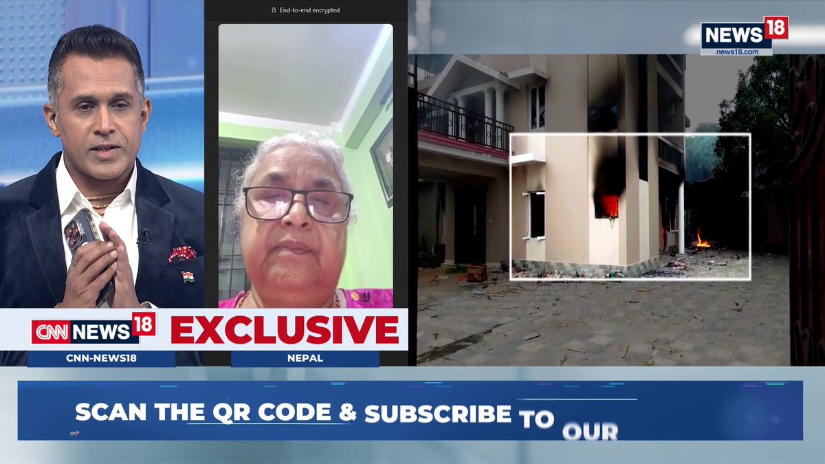 #Exclusive | Gen Z protesters have entrusted me to lead the interim govt &amp; ensure free, fair elections. My first duty: honor those who lost their lives during the protests: Chief Justice Sushila Karki, Interim Leader of Nepal Anand Narasimhan🇮🇳 | #NepalCrisis #Violence