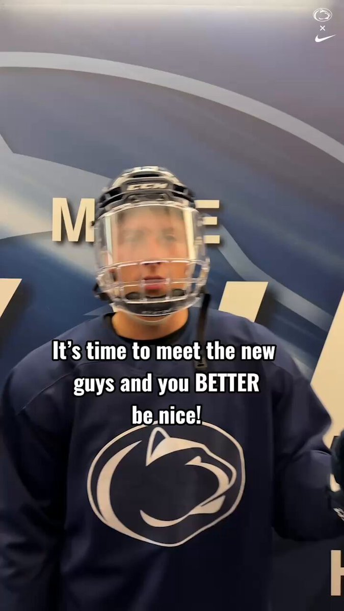 PLEASE be nice, these guys are NEW! 👀 #WeAre #HockeyValley