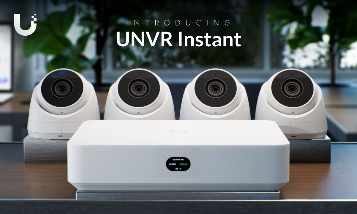 We’re proud to truly democratize enterprise-class physical security with the all-new UNVR Instant, an all-in-one device powered by UniFi Protect at unbeatable value. 🔹 Integrated 6 Port PoE Switch 🔹 3.5" HDD Bay 🔹 HDMI ViewPort Output and more!