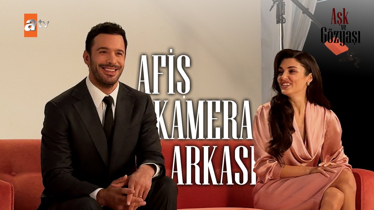 Afiş çekimimizden o özel anlar… 🤩 Kamera arkası görüntülerimiz sizlerle! 🤍 Aşk ve Gözyaşı ilk bölümüyle 19 Eylül Cuma 20.00’de atv'de! #AşkveGözyaşı atv