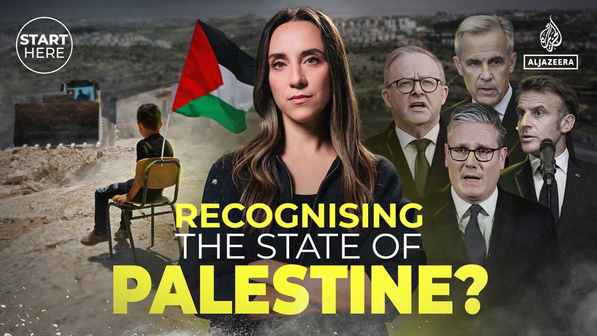 The UK and France are among a new wave of countries planning to recognise Palestine as a state at this year’s UN General Assembly meeting. What does this actually mean? Watch the latest episode of #AJStartHere with Sandra Gathmann ➡️