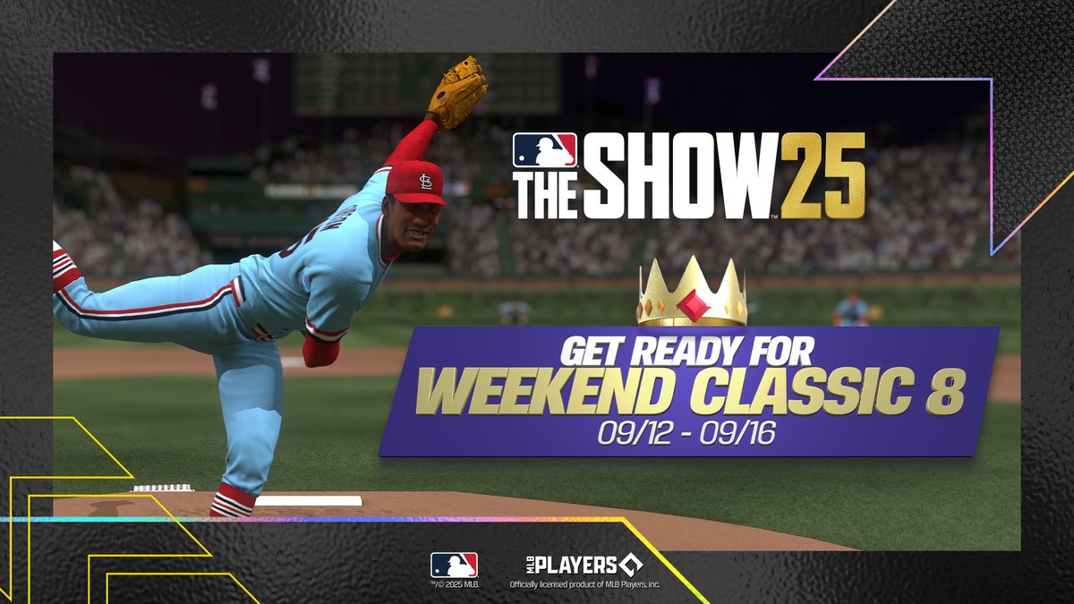 Stack Ws in Weekend Classic to earn legendary rewards! 🏆 Milestone Bob Gibson 🏆 Hall of Fame Honus Wagner Get ready to go on a win streak this weekend in #MLBTheShow 25! 🔥⚾