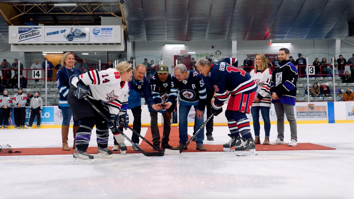 Playing in Winnipeg leaves an impact! Our Winnipeg Jets Alumni love to stay connected to our community to provide mentorship and inspiration, help grow the game and share their love of the sport. 📖