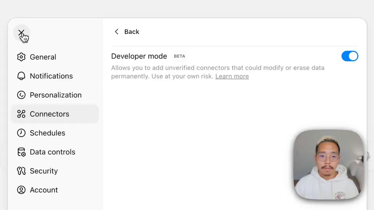We’ve (finally) added full support for MCP tools in ChatGPT. In developer mode, developers can create connectors and use them in chat for write actions (not just search/fetch). Update Jira tickets, trigger Zapier workflows, or combine connectors for complex automations.