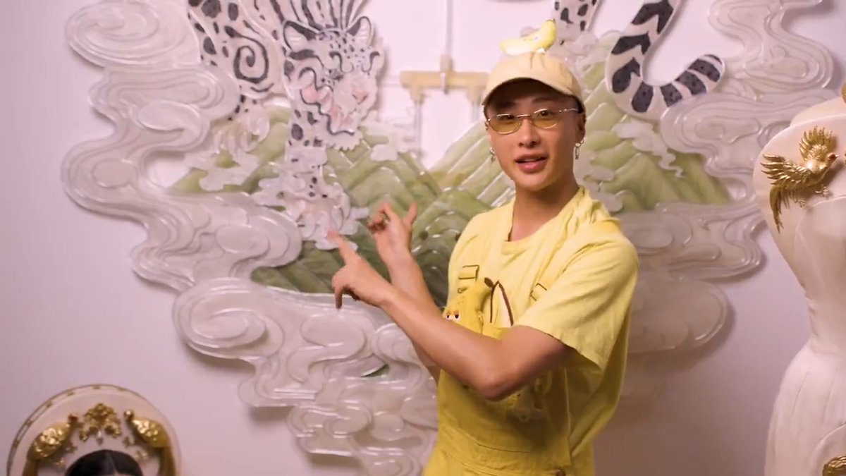 All reign the banana queen! 🍌✨ 👉 Watch Nymphia Wind 妮妃雅瘋's #OutOfTheCloset NOW on the #DragRace YouTube channel: