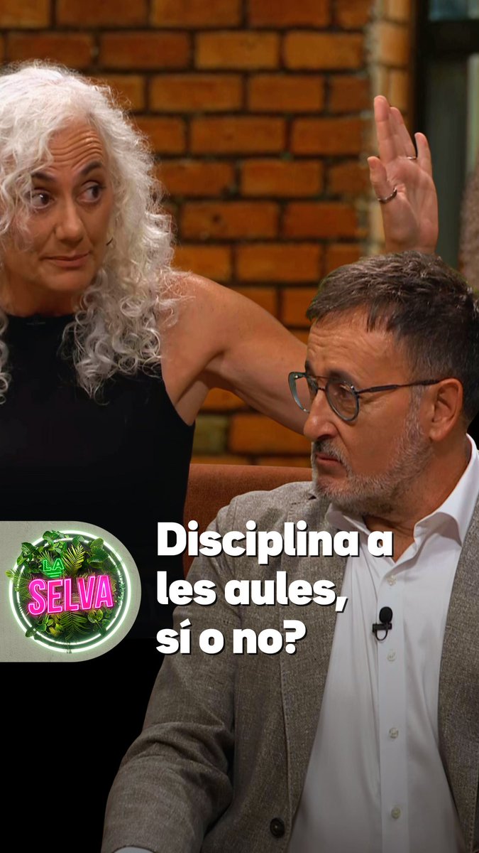 És necessària la disciplina a les aules? N'hem parlat a #LaSelva3Cat 🌴 amb Mar Hurtado, presidenta de l'Associació de mestres Rosa Sensat. I tu, què en penses? Et llegim als comentaris 👀👇🏻