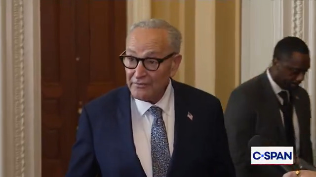 .Chuck Schumer on government funding: "What the Republicans have proposed is not good enough to meet the needs of the American people and not good enough to get our votes.”