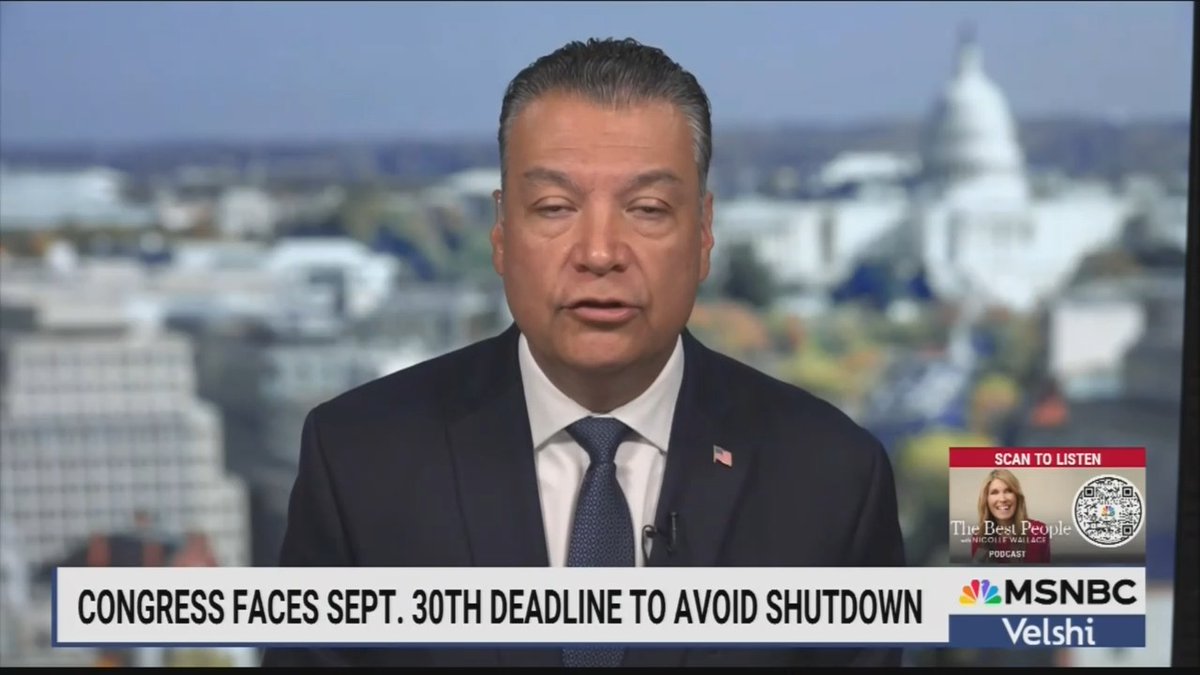 Sen. Padilla: If there's a government shutdown, it's because Republicans have shut down the government. They're the ones in charge. It's a Republican in the White House, Republican majorities in both the House and the Senate.