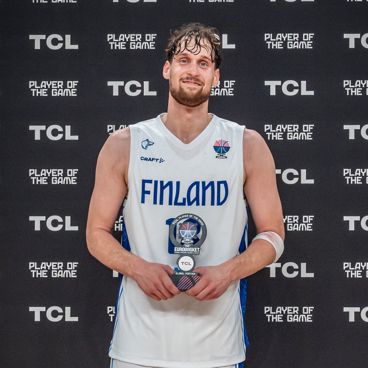 Mikael Jantunen (19 PTS, 5 REB, 3 3PM) leads Finland to a historic #EuroBasket Semi-Finals spot!