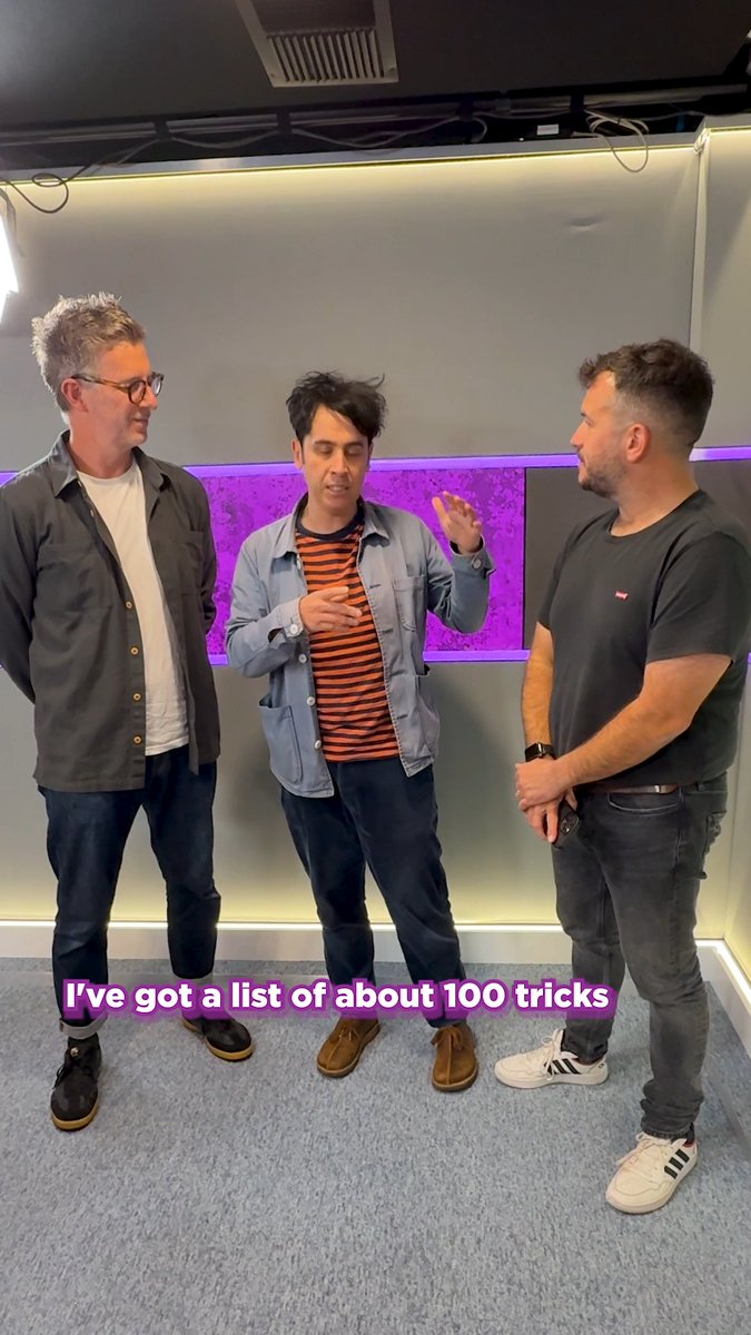 Magician Pete Firman blows Andy Bush & RICHIE FIRTH's minds with this trick! 🤯