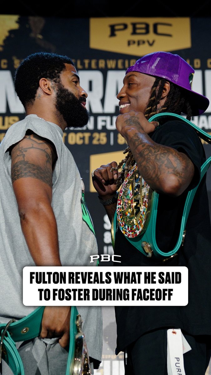 "I do this FOR REAL!" Stephen Fulton Jr plans to prove he's no small task for S H⚡️C K on October 25th.