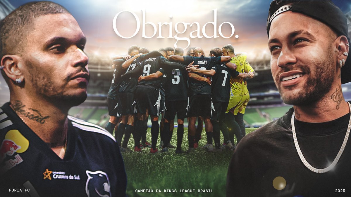 Desde o início do primeiro split da #KingsLeagueBrasil até nos consagrarmos campeões. Desde a classificação pro Mundial até a Semifinal da #KingsWorldCupClubs! Vocês fazem parte da nossa história e isso ninguém apaga. 🖤🤍 Uma vez uma pantera, sempre uma pantera.