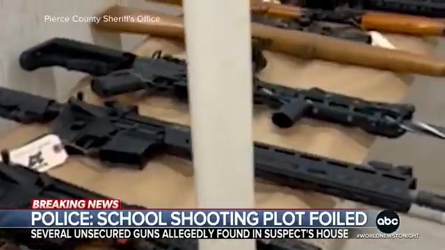 13-year-old arrested, 23 guns seized after alleged school shooting threat