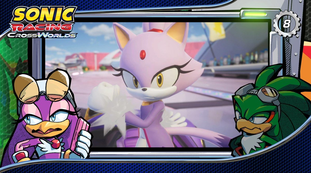 Futureproof your victories in Sonic Racing: CrossWorlds by fully understanding who you're up against. In this final episode of CrossTalk, learn how Silver the Hedgehog and Blaze make for fiery competition... Pre-order Sonic Racing: CrossWorlds today!
