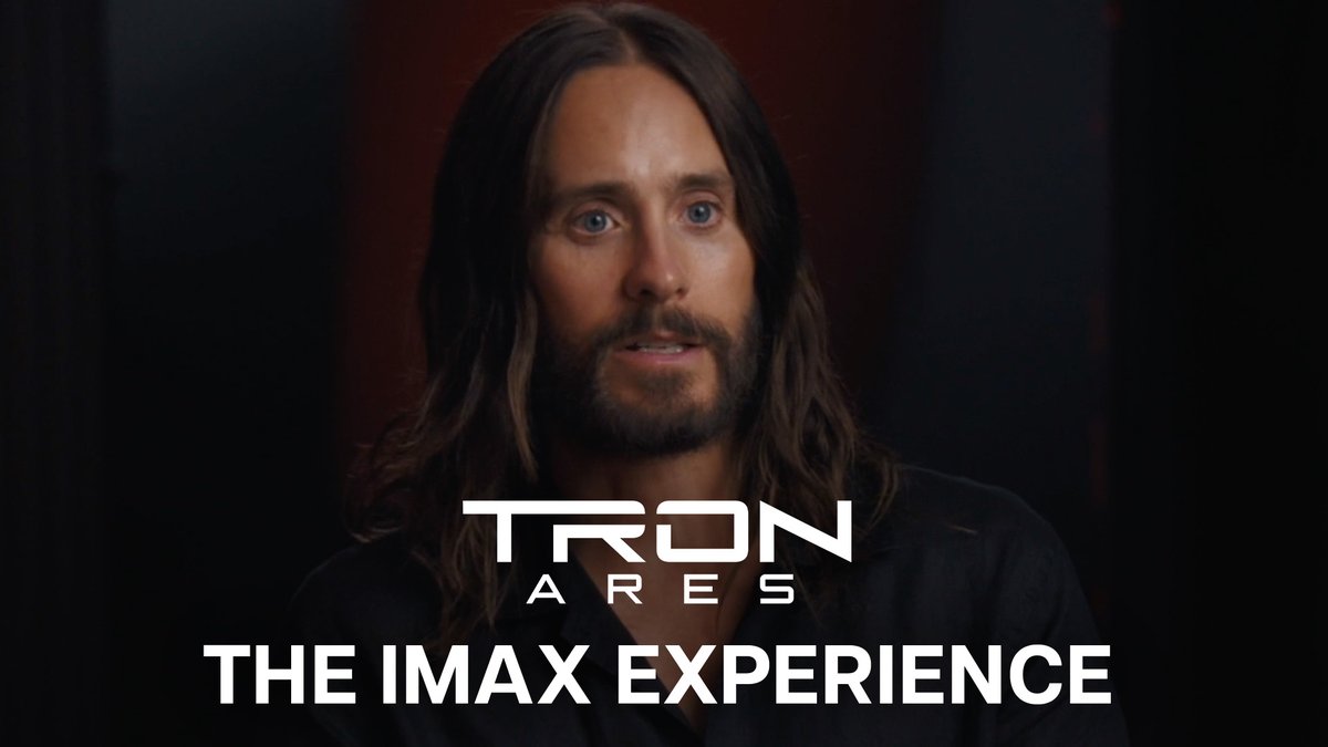 Tron: Ares is #FilmedForIMAX. In 1️⃣ month, experience the film with music by Nine Inch Nails only in theaters and IMAX. Get tickets now: