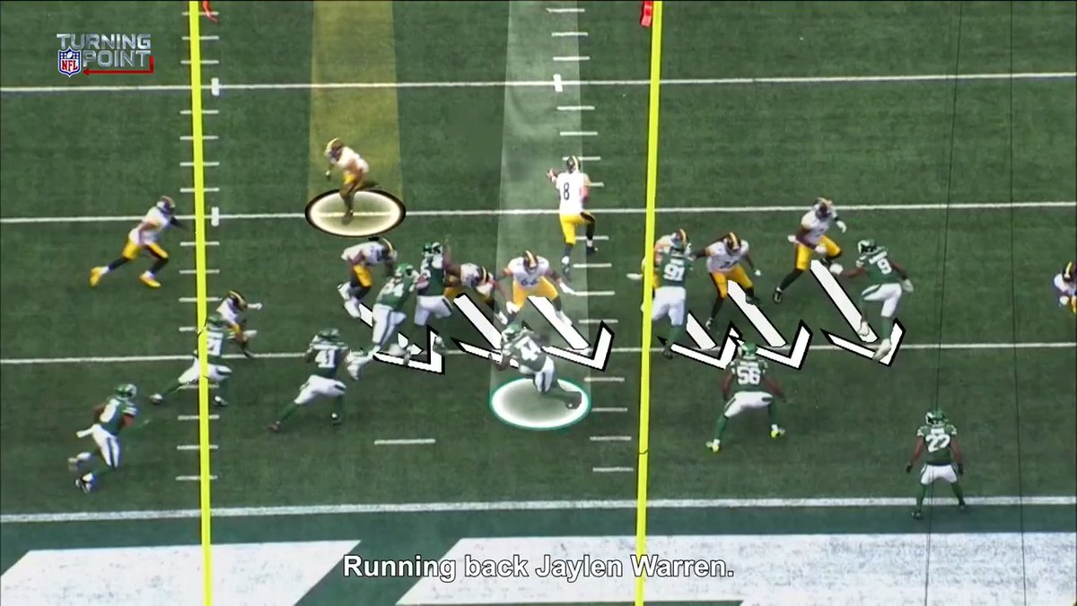 Aaron + Arthur = match made in heaven? Rodgers' under center play action had Jets defenders freezing in their tracks 🥶 #NFLTurningPoint on ESPN+ | Louis Riddick