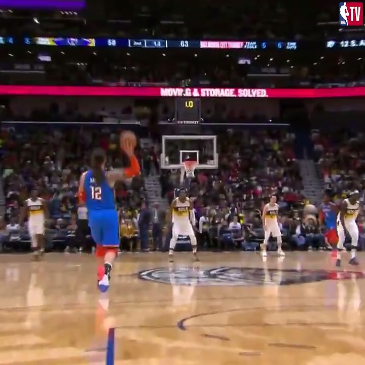 Apply this rule retrospectively and Steven Adams’ career 3PT% would go from 5.9% to 50%…