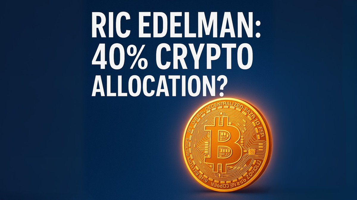 Hall of Fame Financial Advisor Ric Edelman (Ric Edelman) on the new 60/40 portfolio.