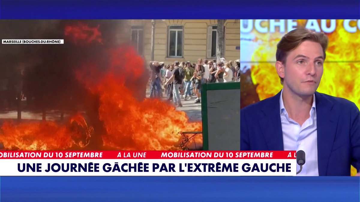 Erik Tegnér : «A chaque fois, c'est la honte de la France qu'on voit en permanence. Ce sont des gens inutiles. Et ils se sont rendus encore plus inutiles parce qu'ils ont cassé et c'est nous qui allons payer demain.» #HDPros2