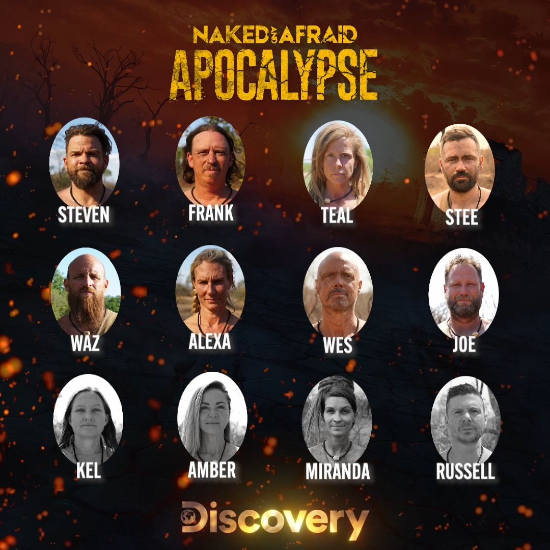 A bigger team means bigger challenges 💥 The remaining eight survivalists formed one team in the latest #NakedAndAfraid: Apocalypse. Don't miss the season finale this Sunday at 8P on Discovery.