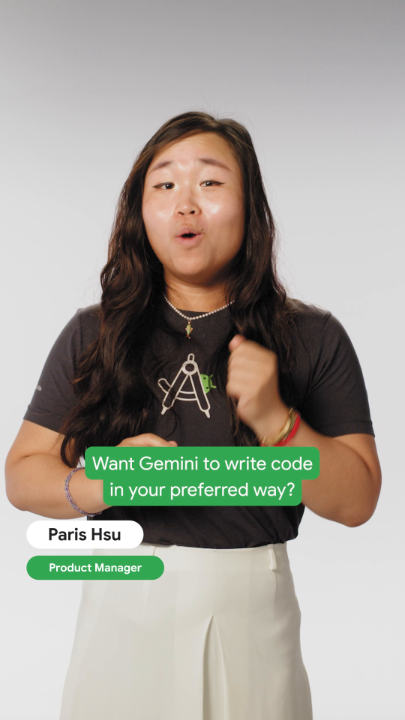 Your code, your rules. Gemini in Android Studio is here to help 🤝 Set up your coding style and tech stack using Rules in the Prompt Library, and watch Gemini adapt to generate code that fits your project →