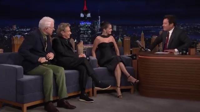 Steve Martin &amp; Martin Short attempt to roast Jimmy while Selena Gomez watches them struggle 😭 #FallonTonight