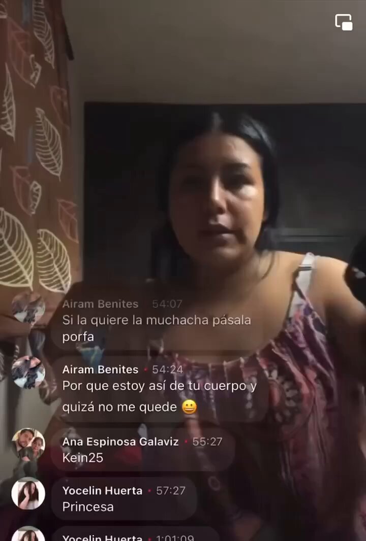 La gente ya no puede hacer su Live de venta de ropa agusto. 🙄😅