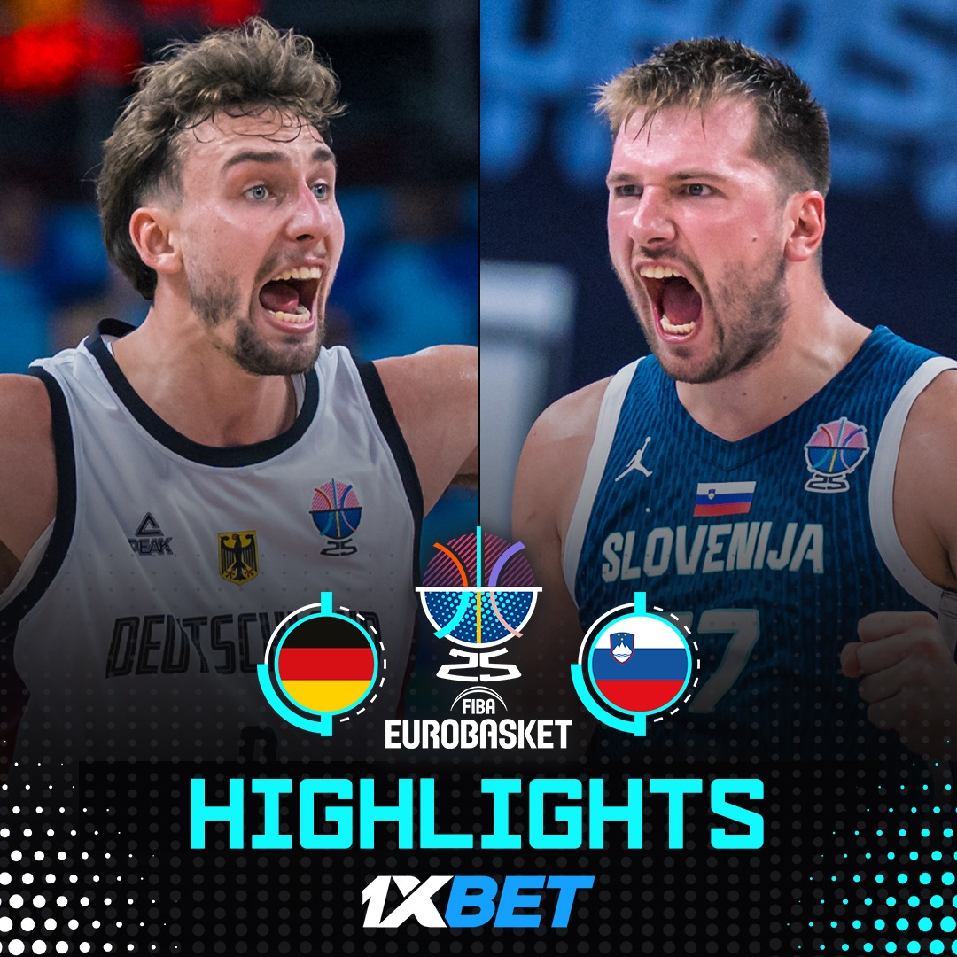 World champions Germany needed everything they could muster to beat Slovenia &amp; Luka Doncic! #EuroBasket x #MakeYourMark