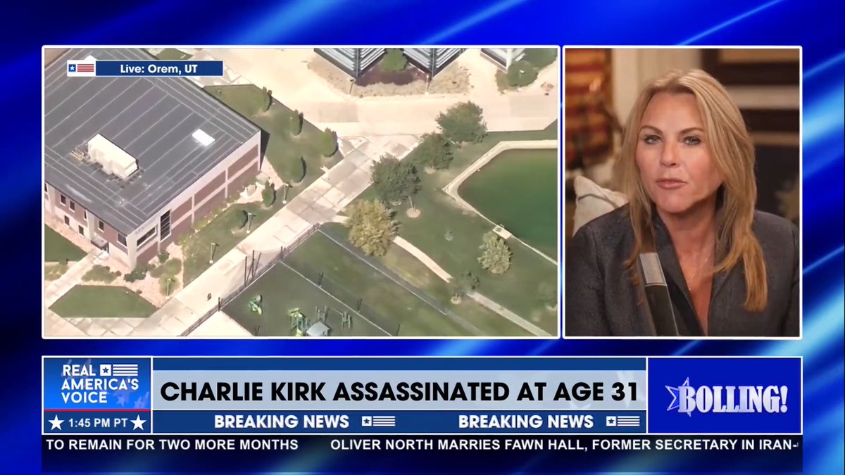 LARA LOGAN REFLECTS ON CHARLIE KIRK’S LEGACY “He represented the power of what one young person can do…” - Lara Logan on Charlie Kirk’s legacy. 🇺🇸 ERIC BOLLING 🇺🇸 Dr. Gina Ben Bergquam - Real America’s Voice (RAV-TV) News