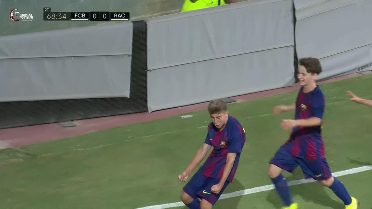 ยกยกGOLAZO DE BARCELONA!! A 10' para el final, el ucraniano Artem Rybak anota el 1-0 ante Racing en la final del Mundial de Clubes Sub-18. ๐บ #MundialClubesJuvenil por #DisneyPlus Plan Premium