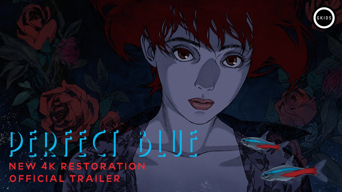 'PERFECT BLUE' New 4k Remaster Anime Trailer! Premieres in theaters this October 3rd