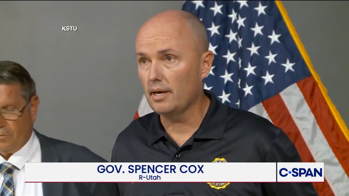 Utah Governor Spencer Cox (Governor Cox) on Charlie Kirk: "I want to be clear that this is a political assassination."