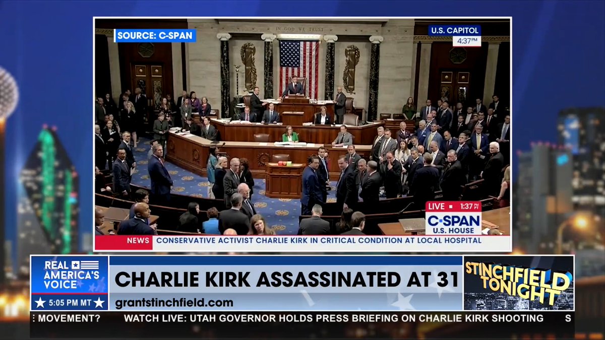 DEMOCRATS REFUSE A MOMENT OF SILENCE FOR CHARLIE KIRK ON THE HOUSE FLOOR “HAVE SOME RESPECT FOR THE OTHER SIDE!” Grant Stinchfield is so angry right now.