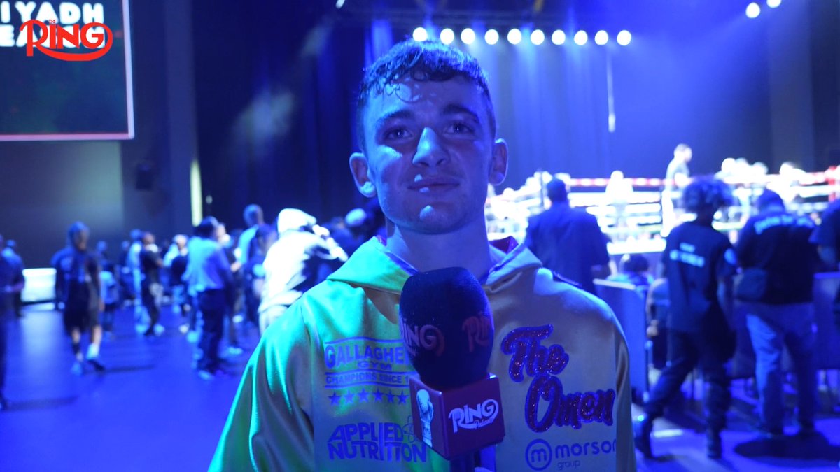 Mikie Tallon tells The Ring how Turki Alalshikh brought him in to fight on today's card ⭐ #CaneloCrawford live on Netflix l #RiyadhSeasonCard | موسم الرياض | Riyadh Season | Sept 13th 🥊