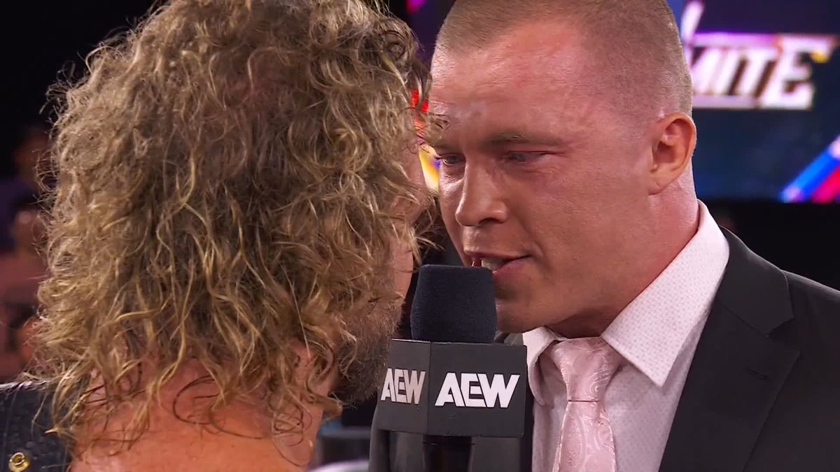 Hangman Adam Page will give @KyleFletcherPro an AEW World Title opportunity at #AEWAllOut, but on 1 condition ... Watch #AEWDynamite LIVE on TBS &amp; HBO Max