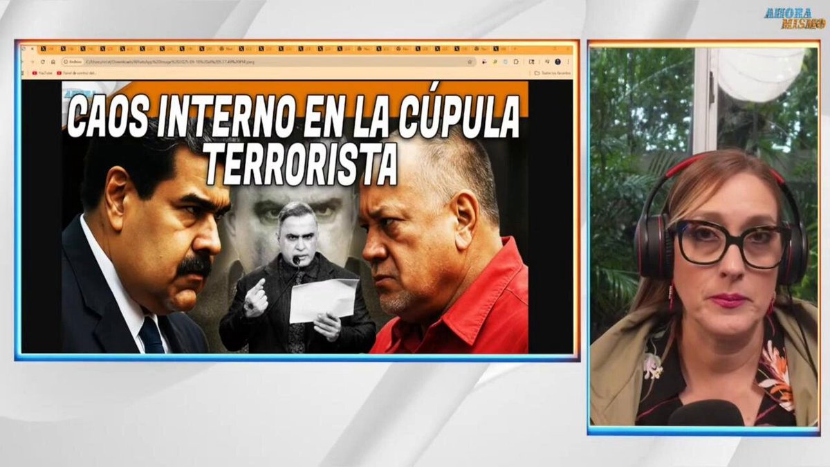 TRAICIÓN A LA VISTA El régimen se resquebraja desde adentro, con las pugnas internas que existen entre sus jerarcas. La intención de Maduro de negociar su salida entregando a Diosdado Cabello, por quien también existe una recompensa en EE.UU, podría terminar de implosionar a la cúpula podrida de la narcodictadura. En una especie de "sálvese quien pueda", las ratas empiezan a abandonar el barco en vista de su naufragio inminente. Entérate de más ingresando y suscribiéndote a nuestro canal de YouTube