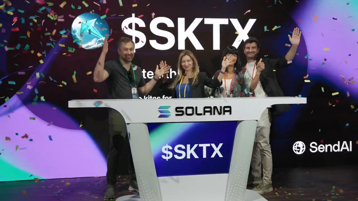 Wall Street closes. Solana never sleeps. Huge thanks to everyone who joined us at the All-In Summit 🙌