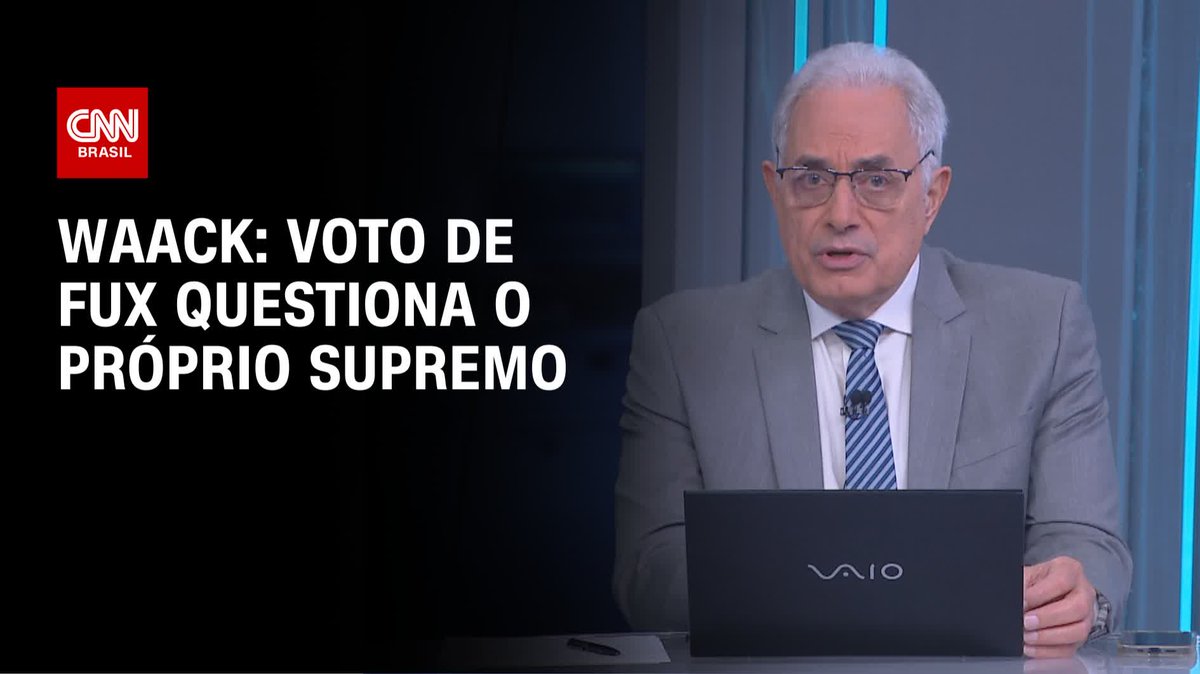 Waack: Voto de Fux questiona o próprio Supremo; assista #WW